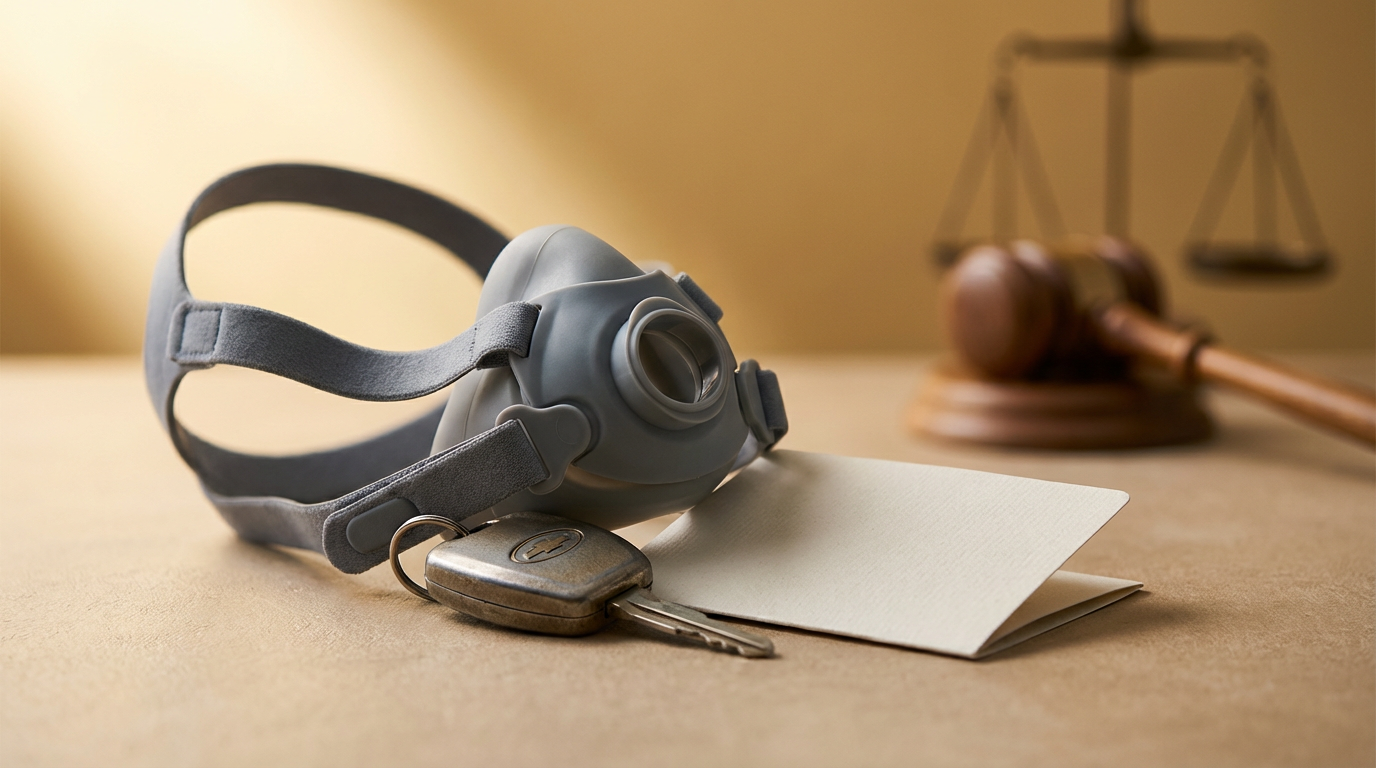 Are there legal requirements for drivers with sleep apnea?