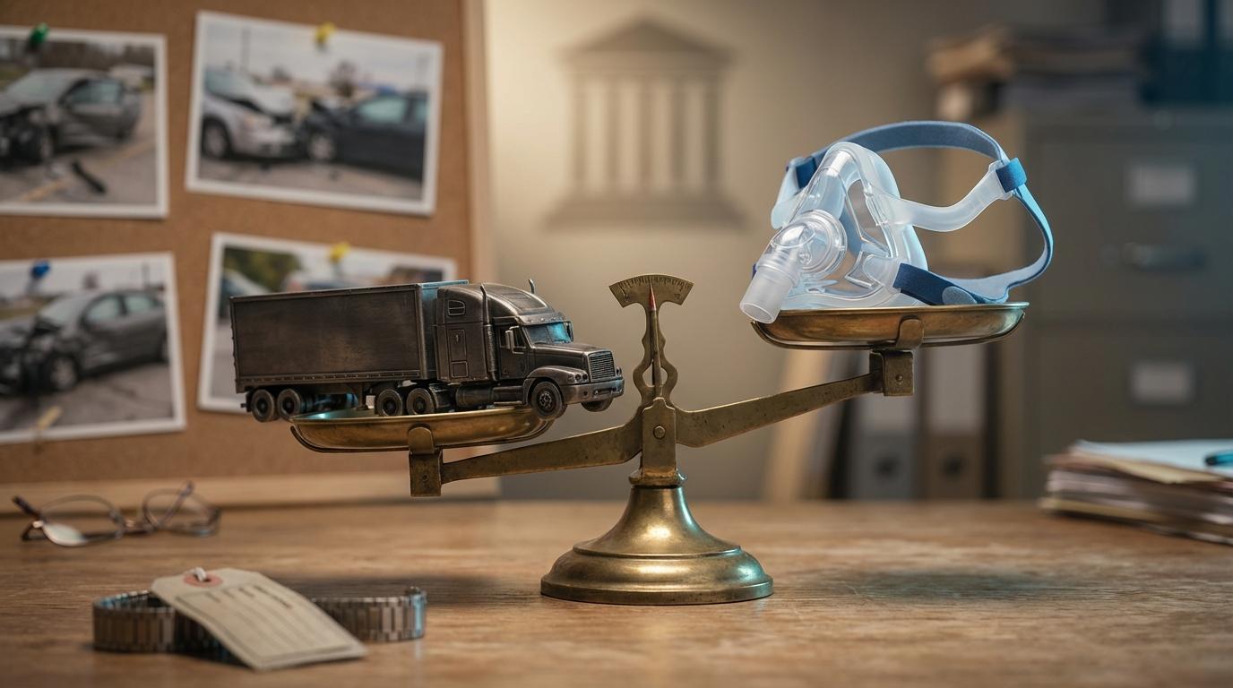 Are there legal requirements for drivers with sleep apnea?