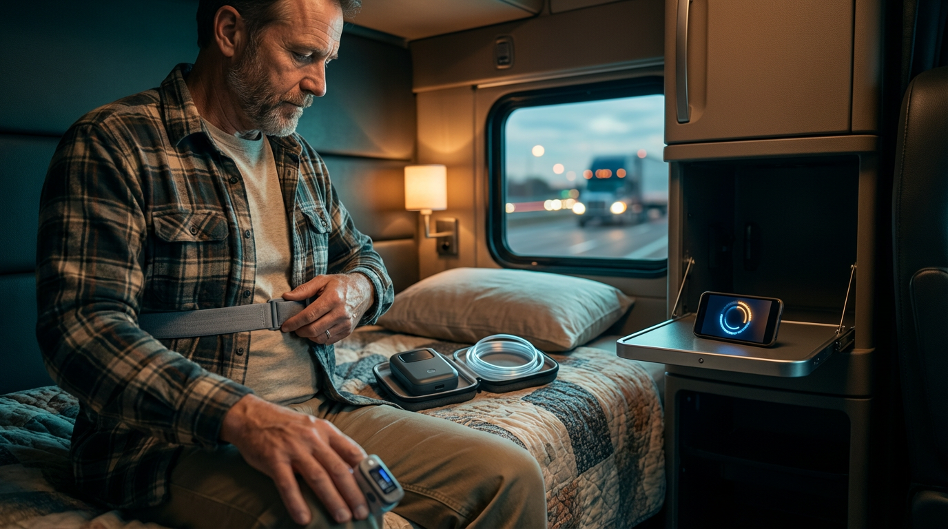 At Home Sleep Test for Truck Drivers