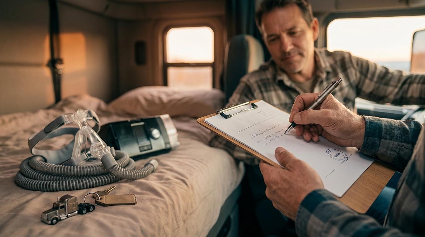 At Home Sleep Test for Truck Drivers