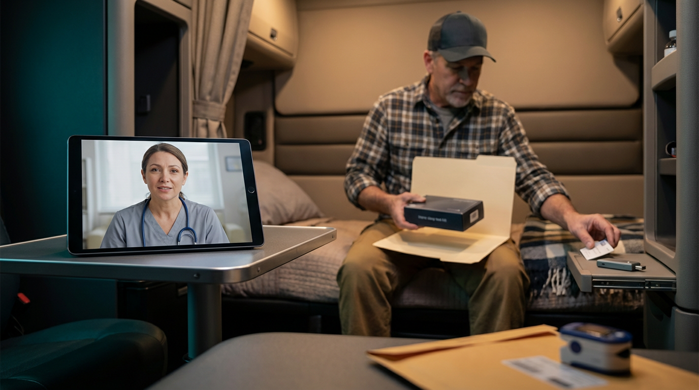 At Home Sleep Test for Truck Drivers