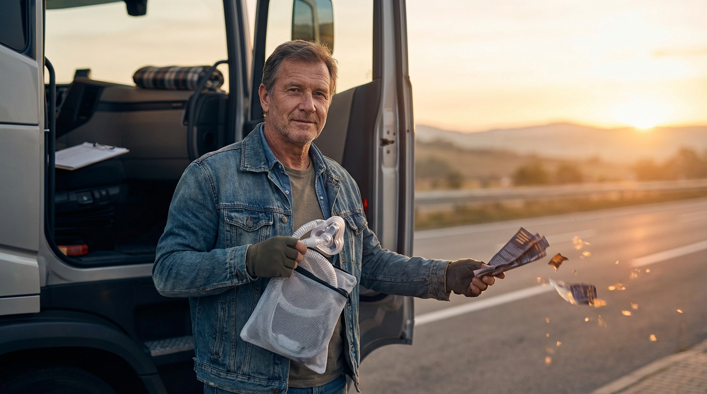 At Home Sleep Test for Truck Drivers