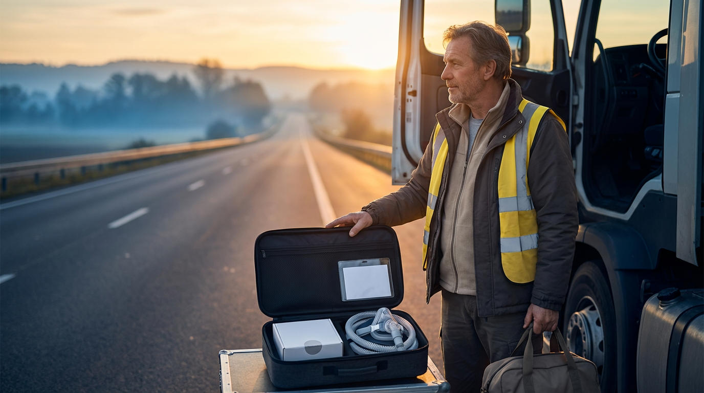 At Home Sleep Test for Truck Drivers