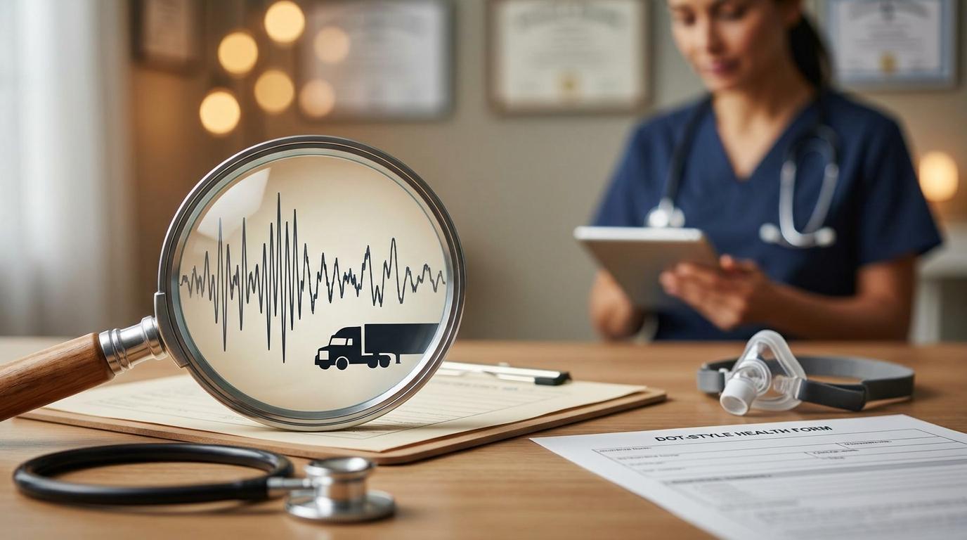 Can you fail a DOT physical because of sleep apnea?