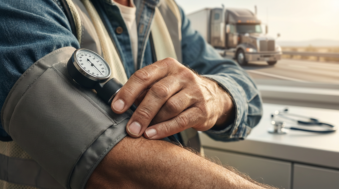 Can You Pass a DOT Physical with High Blood Pressure?
