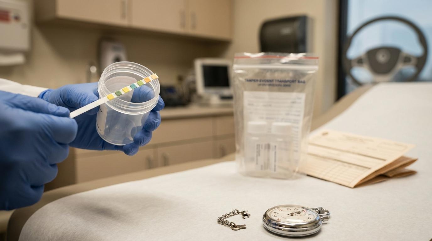 Does a DOT physical include a drug test?