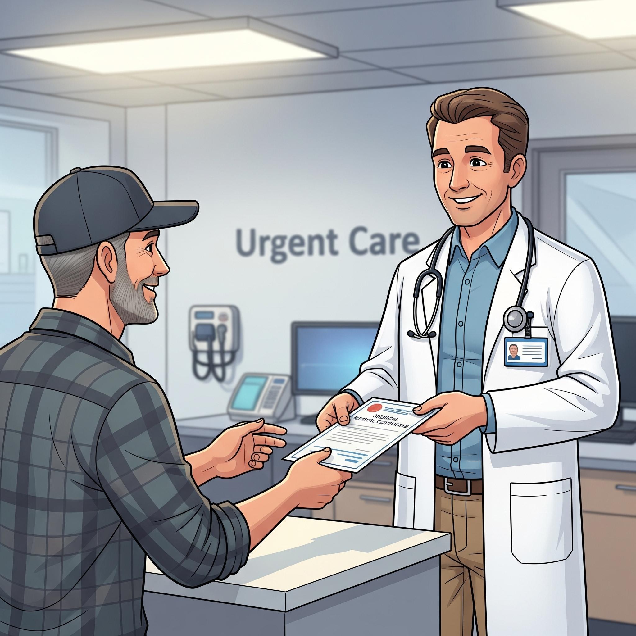 DOT Physical at Urgent Care: What Commercial Drivers Need to Know