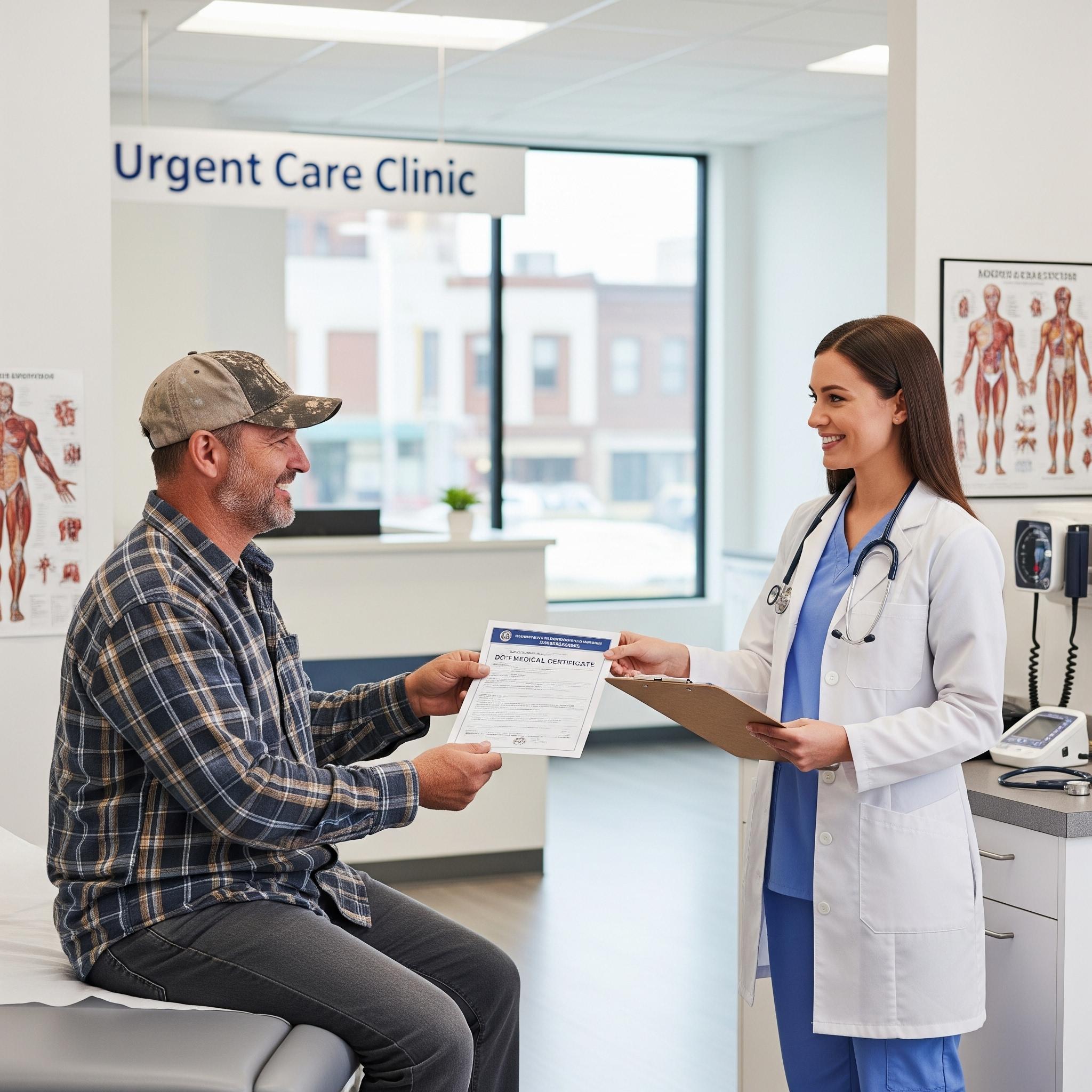 DOT Physical at Urgent Care: What Commercial Drivers Need to Know