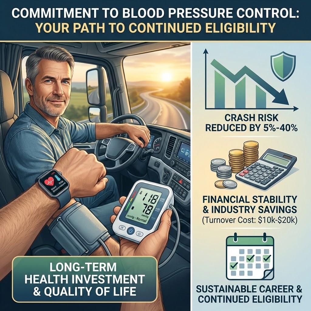 DOT Physical Blood Pressure Requirements: What Drivers Need to Know