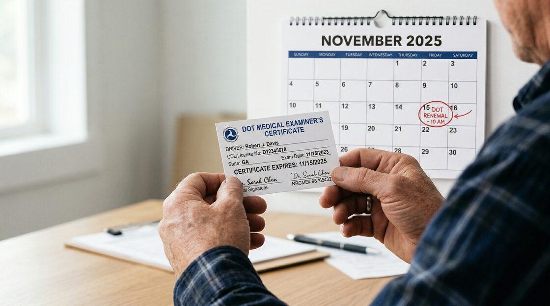 DOT Physical Insurance & Recertification: The Complete Driver's Guide