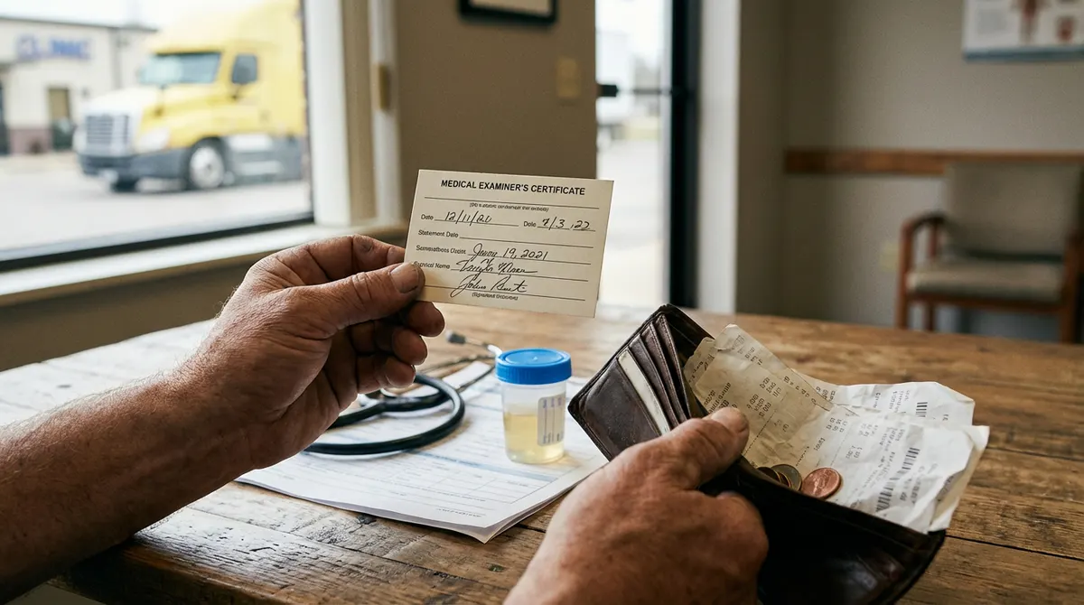 DOT Physical Out of Pocket: What Commercial Drivers Actually Pay