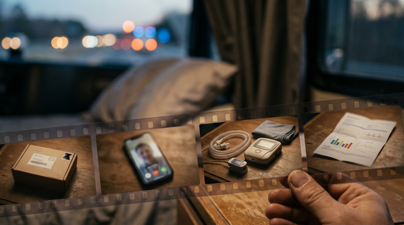 DOT sleep apnea test at home