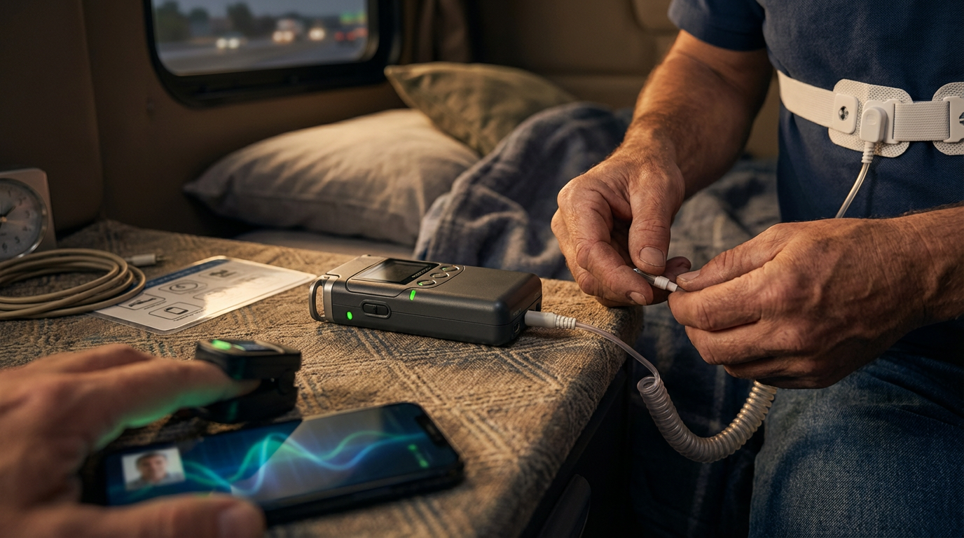 DOT sleep apnea test at home