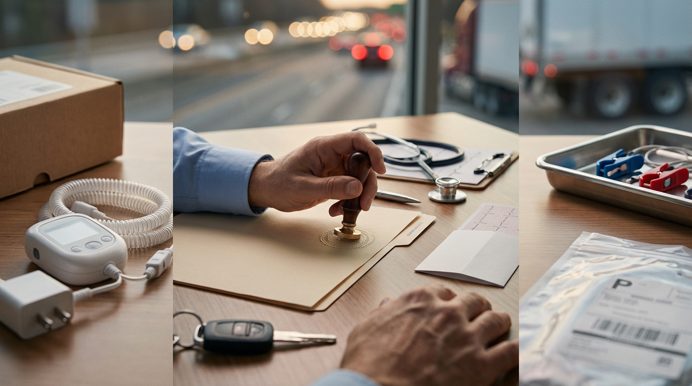 DOT sleep apnea test at home