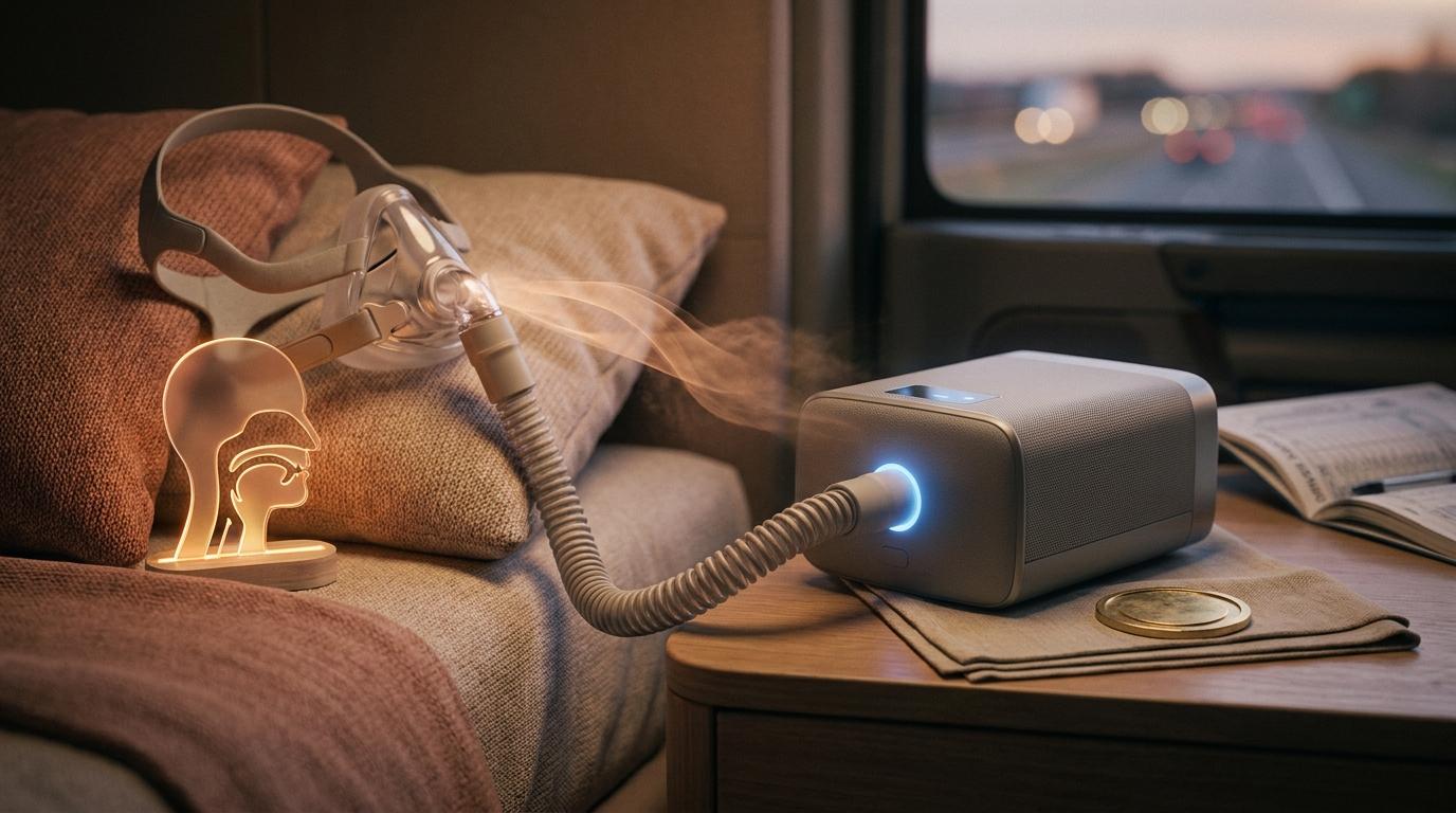 DOT sleep apnea test at home