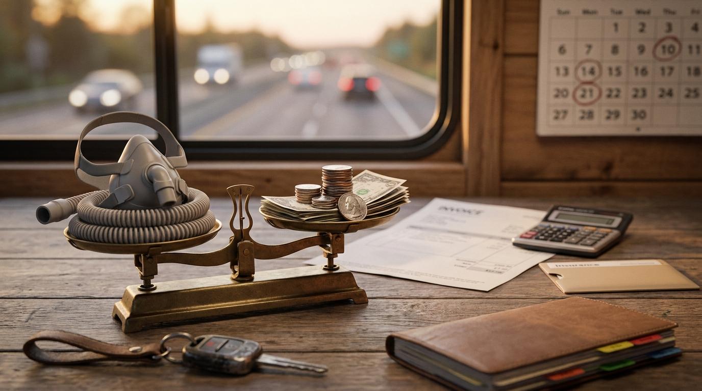 DOT sleep apnea test at home