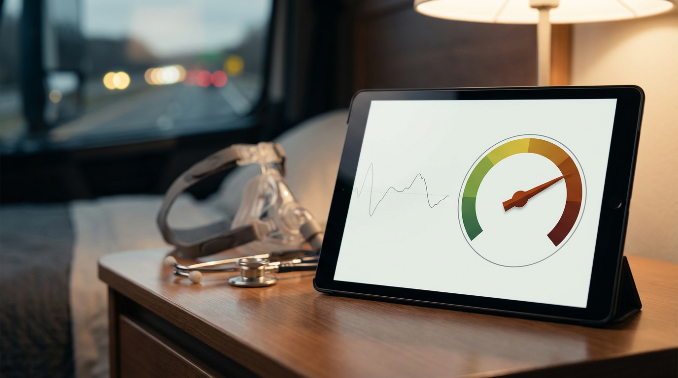 Home Sleep Apnea Test for Commercial Drivers: The CDL Holder's Complete Guide