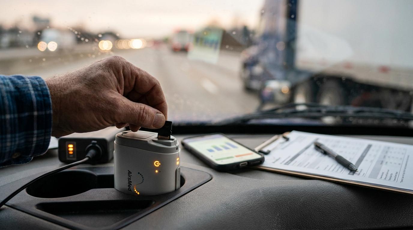 Home Sleep Apnea Test for Commercial Drivers: The CDL Holder's Complete Guide
