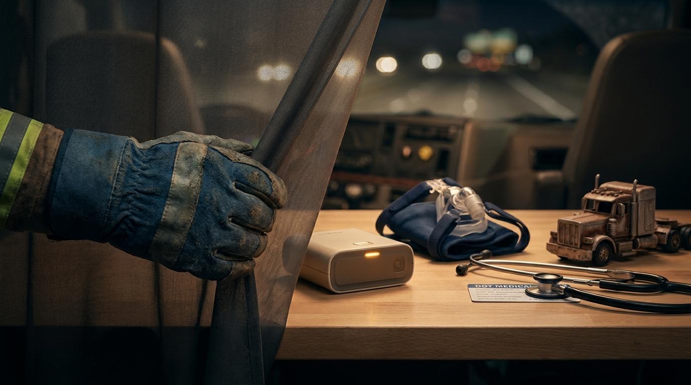 Home Sleep Apnea Test for Commercial Drivers: The CDL Holder's Complete Guide