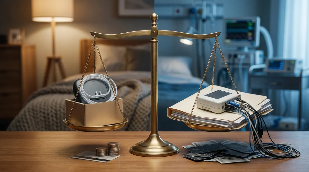 Home Sleep Apnea Test Types: A Clinical Guide to At-Home Sleep Testing Devices and What They Measure