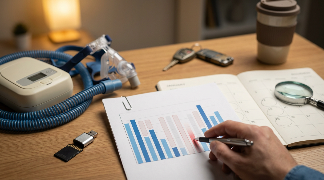 How can drivers with sleep apnea qualify again after a failed DOT physical?