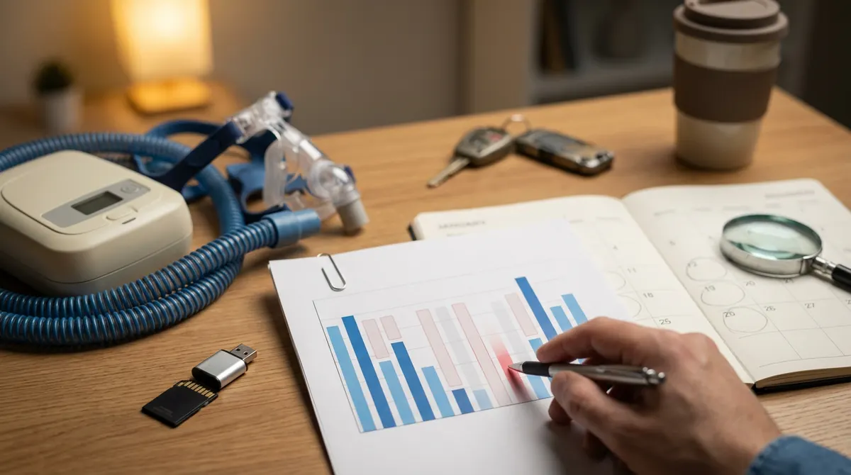 How can drivers with sleep apnea qualify again after a failed DOT physical?