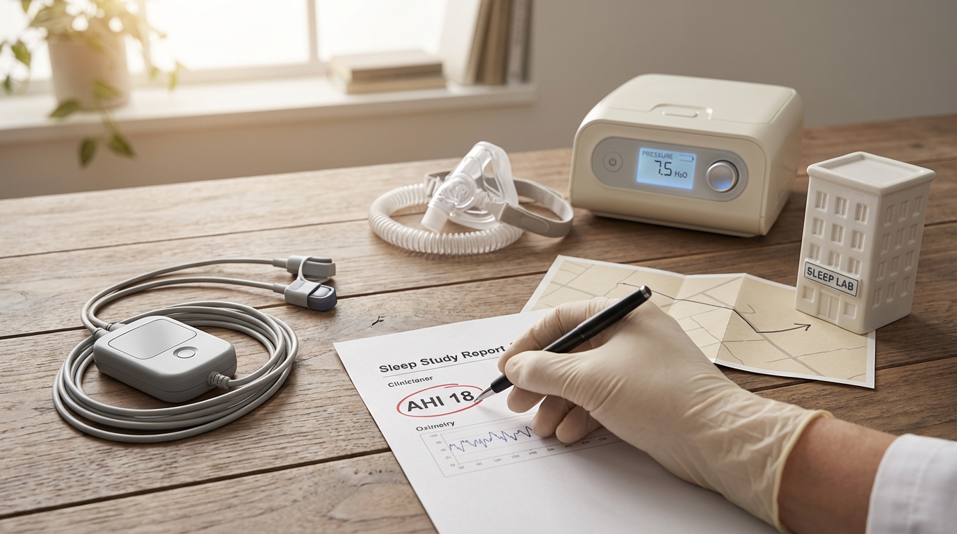 How can drivers with sleep apnea qualify again after a failed DOT physical?