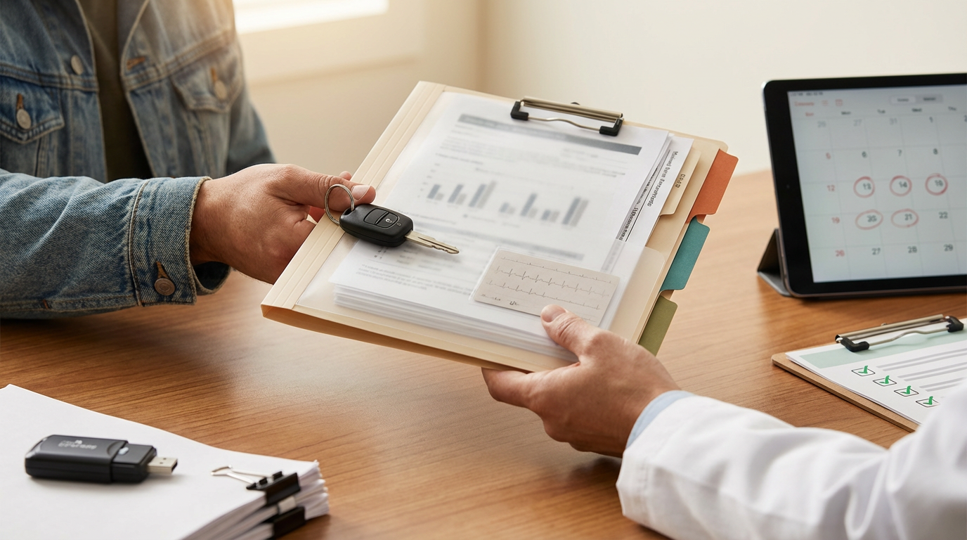 How can drivers with sleep apnea qualify again after a failed DOT physical?