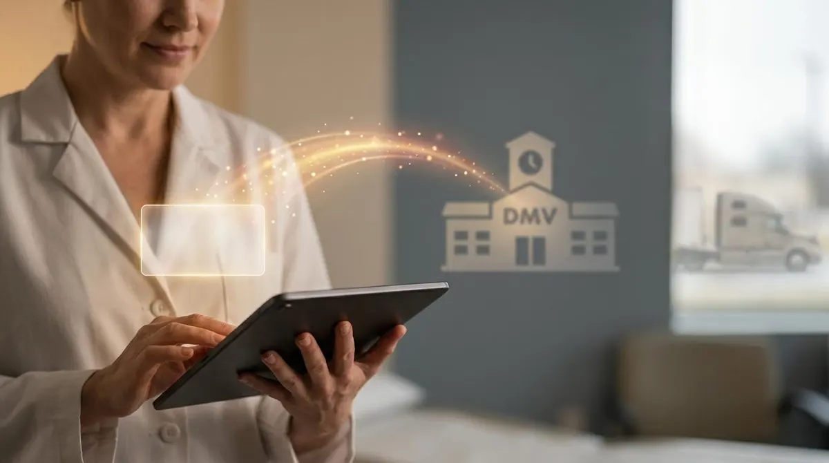 How Do You Submit Your DOT Physical to the DMV?