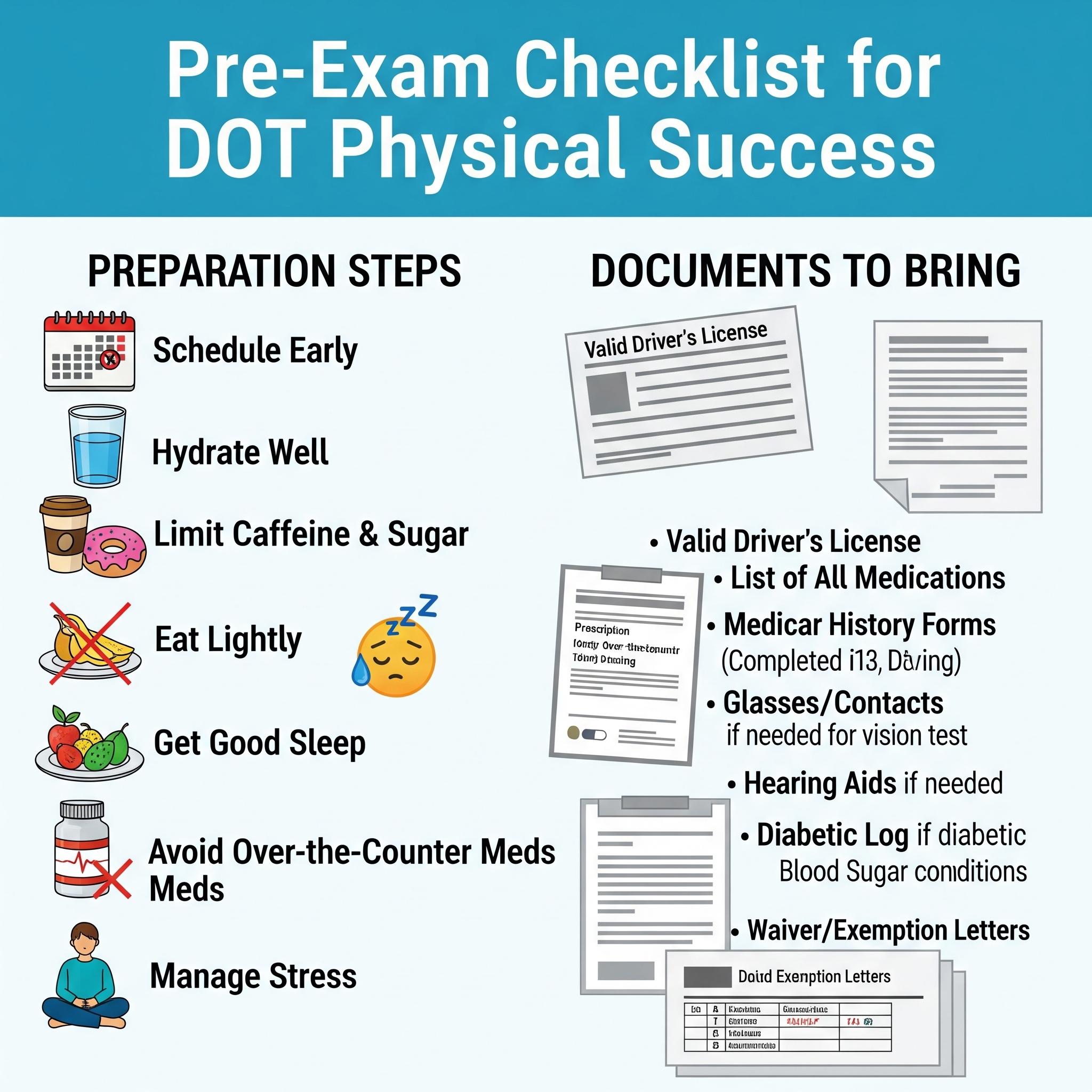 How to Pass a DOT Physical: The Complete Commercial Driver's Guide