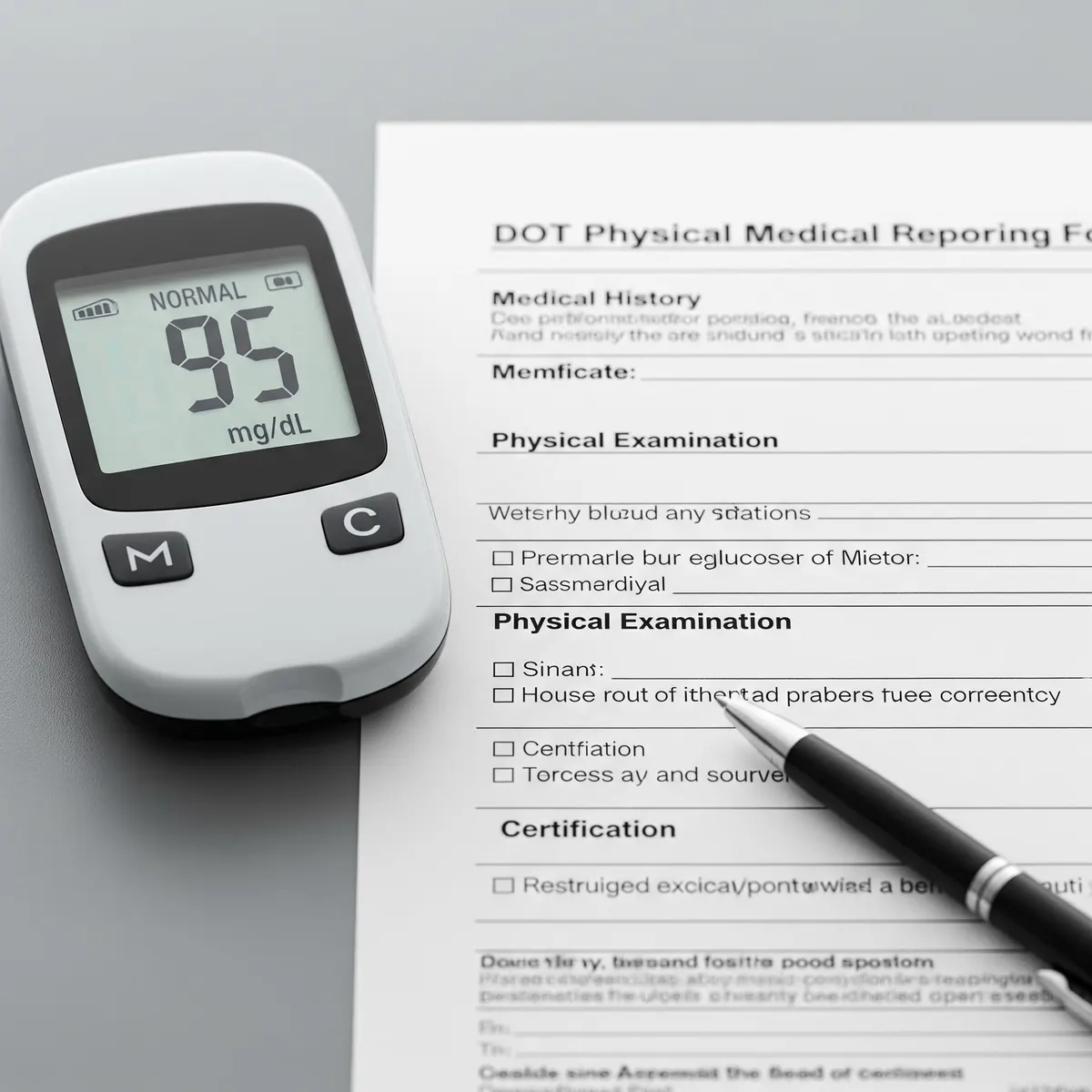 Navigating Your DOT Physical with Common Medical Conditions