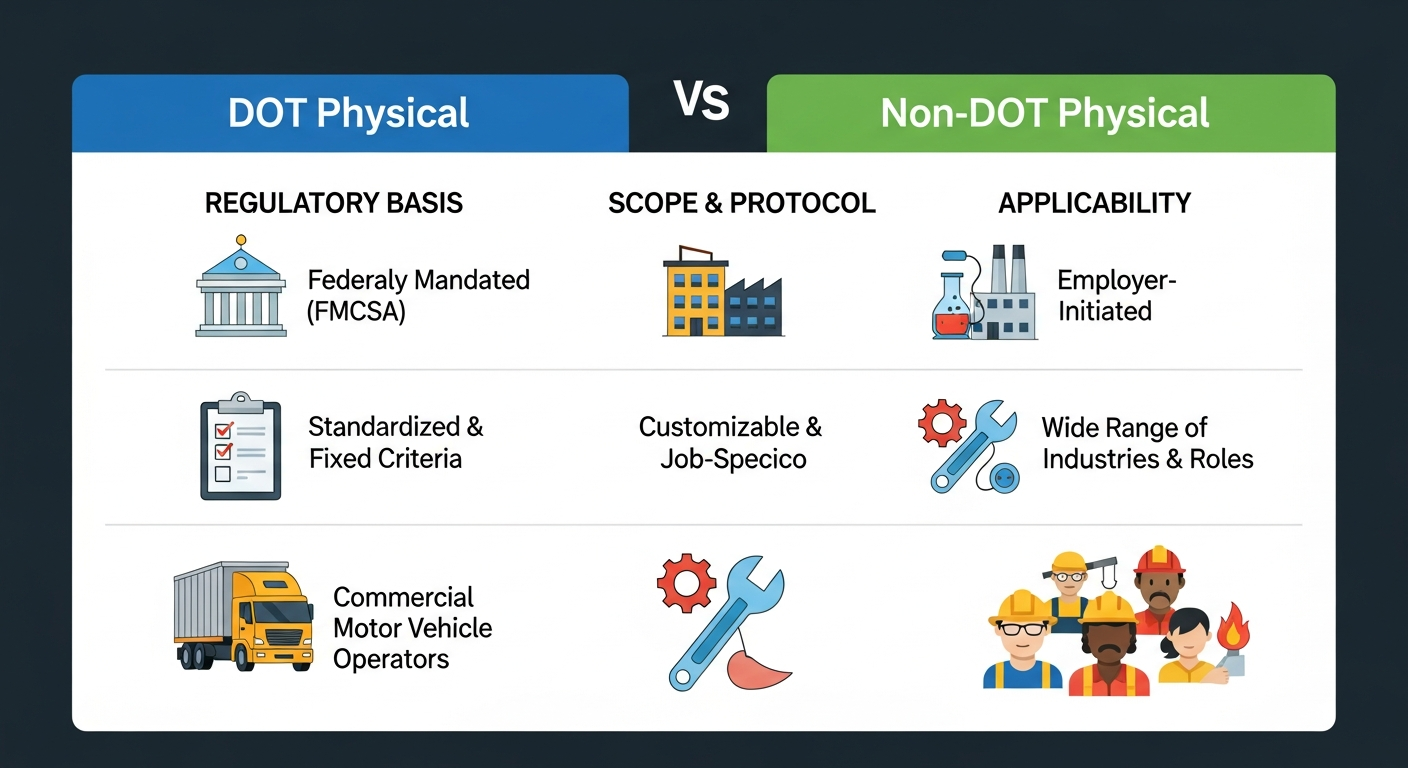 Non-DOT Physical: A Comprehensive Guide to Workforce Health and Safety