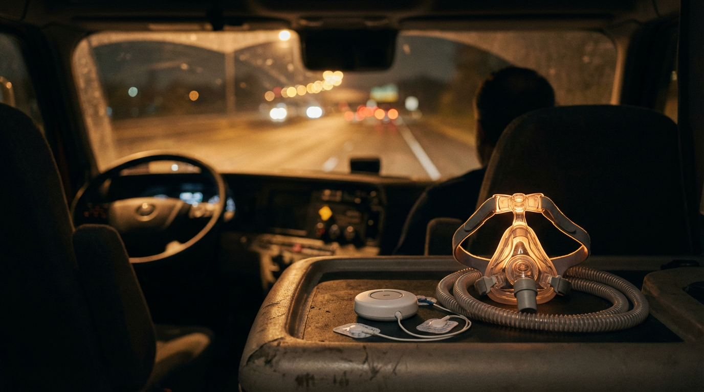 Sleep Apnea Test for CDL Drivers
