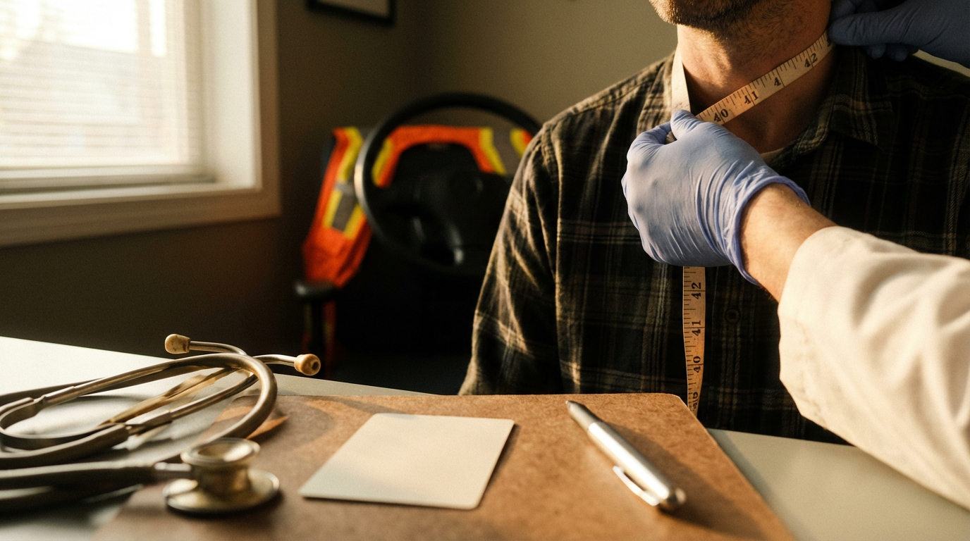 Sleep Apnea Test for CDL Drivers