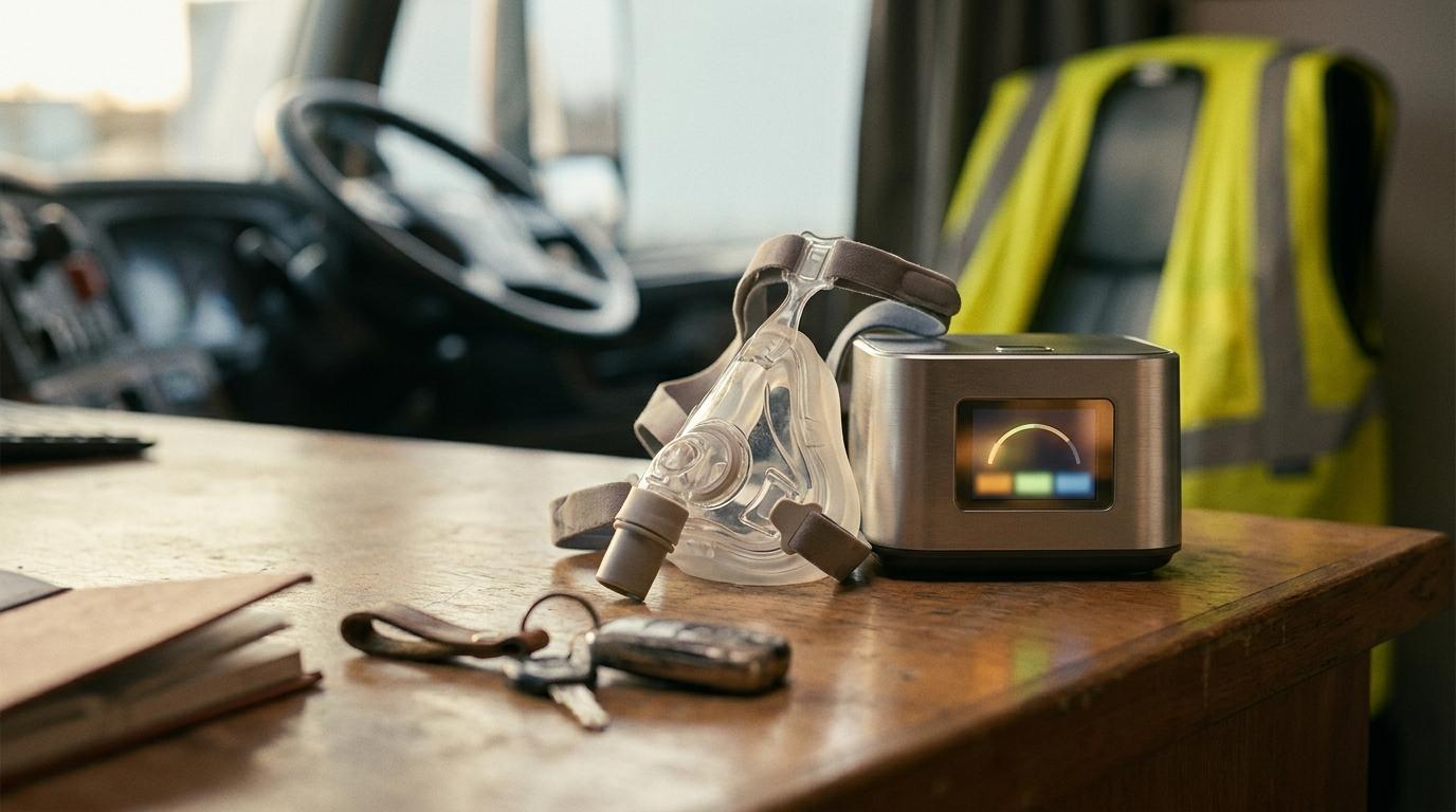 Sleep Apnea Test for CDL Drivers