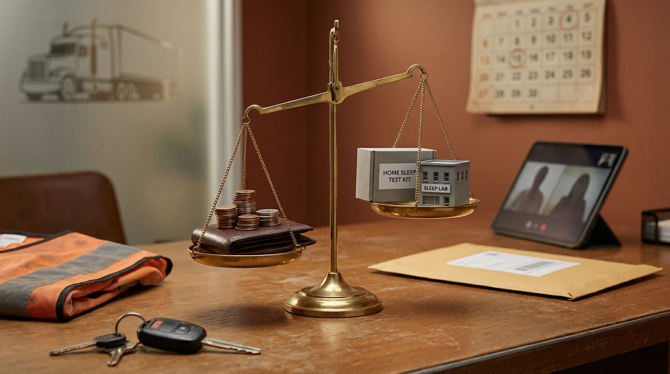 Sleep Apnea Test for CDL Drivers