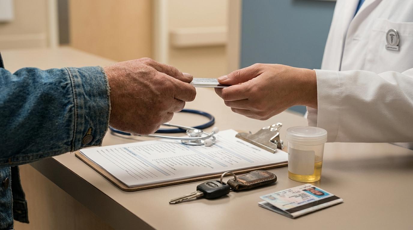 Walk In DOT Physical Self Pay