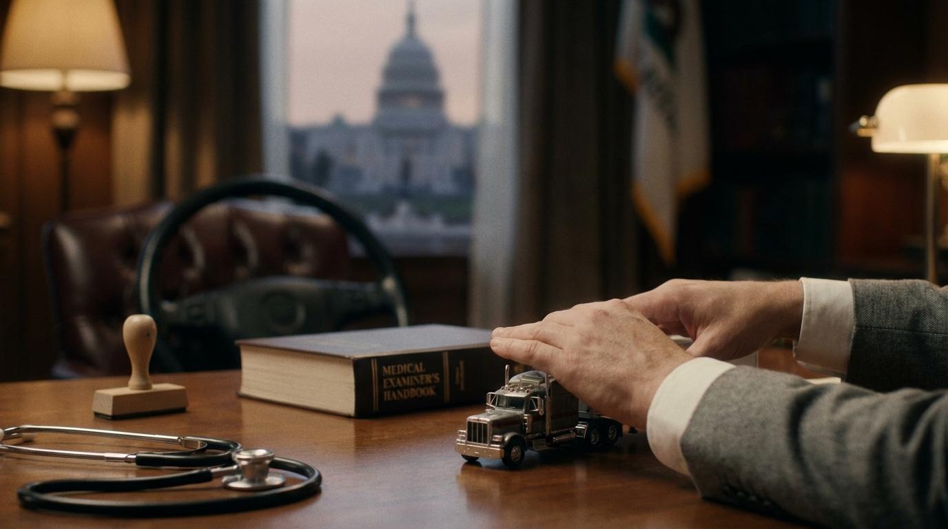 What are the current DOT requirements for sleep apnea testing for commercial drivers?