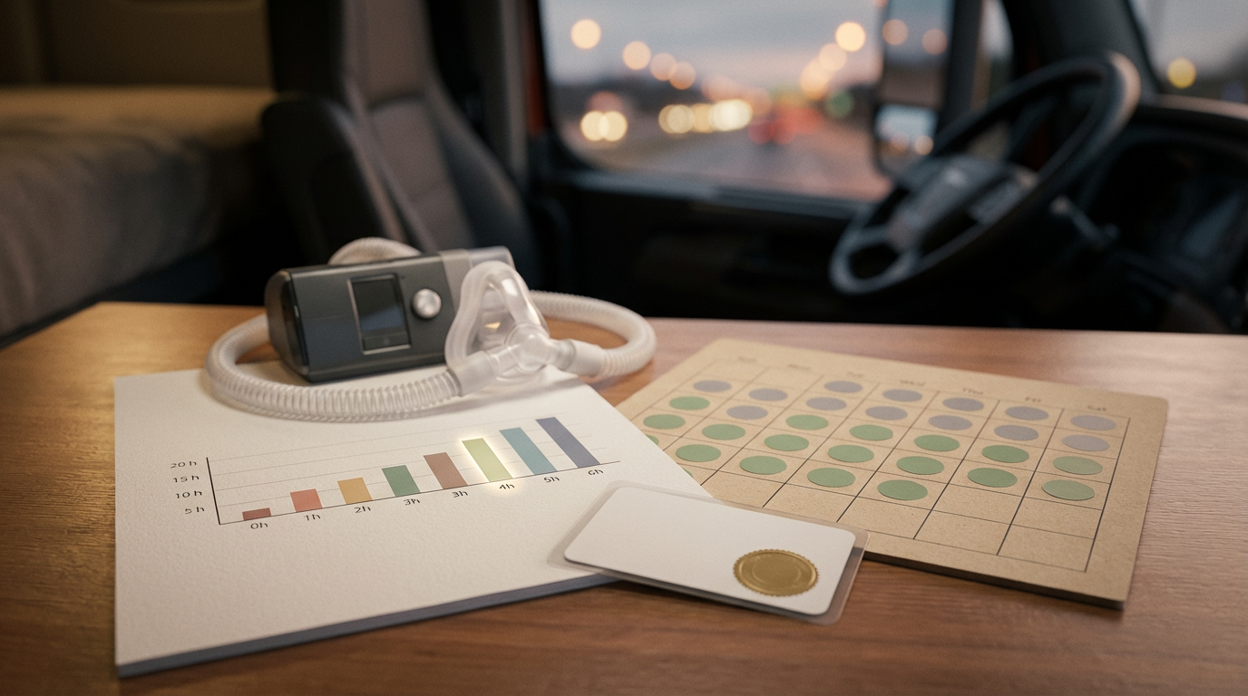 What are the current DOT requirements for sleep apnea testing for commercial drivers?