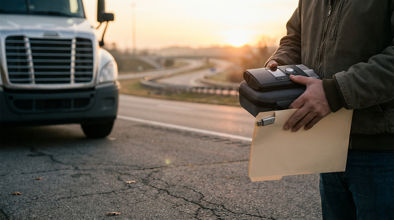 What are the current DOT requirements for sleep apnea testing for commercial drivers?