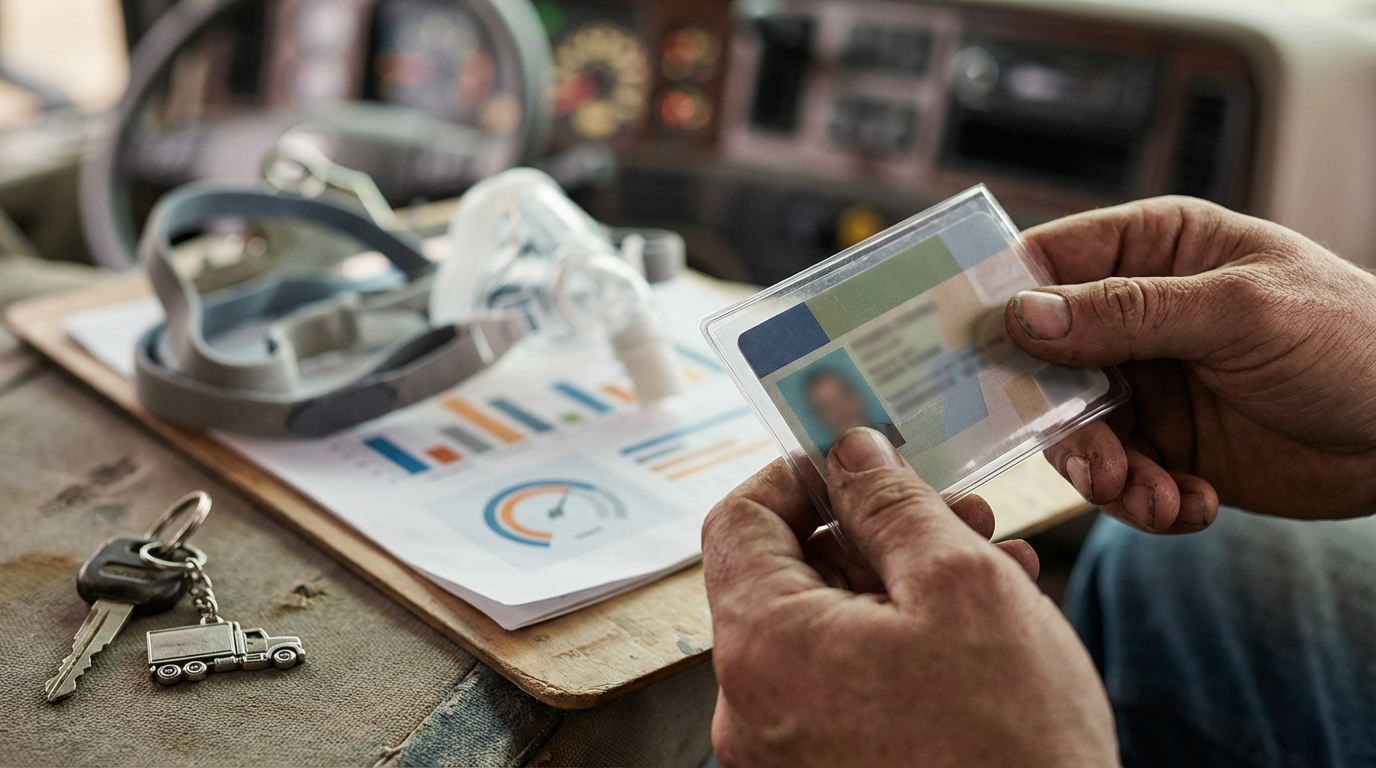 What are the current FMCSA guidelines on sleep apnea for commercial drivers?