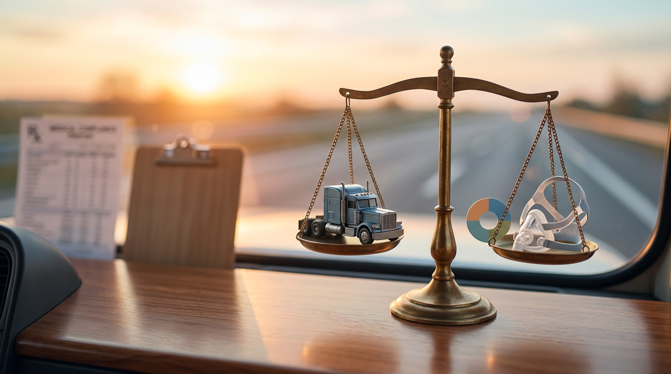 What are the current FMCSA guidelines on sleep apnea for commercial drivers?