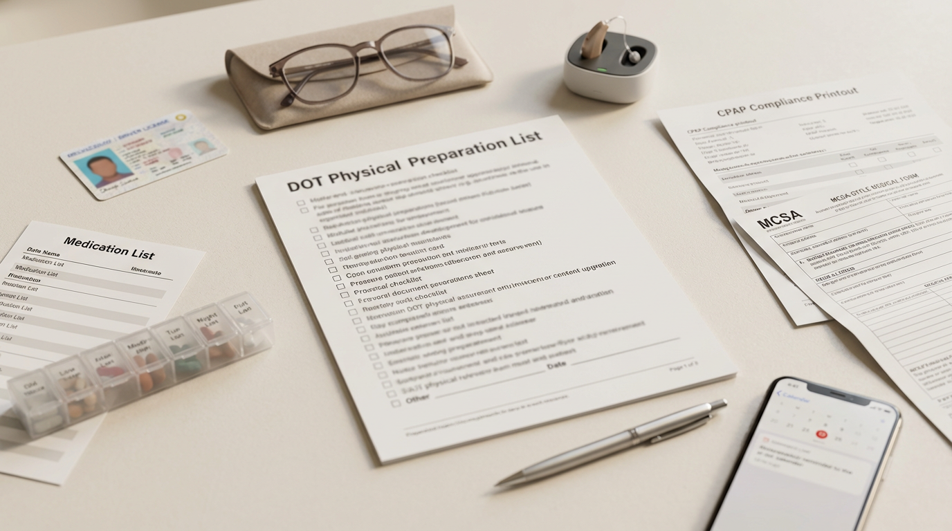 What Are the Requirements to Pass a DOT Physical?