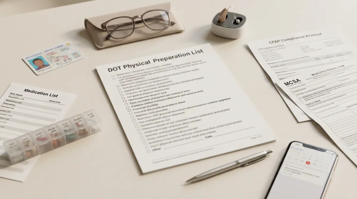 What Are the Requirements to Pass a DOT Physical?