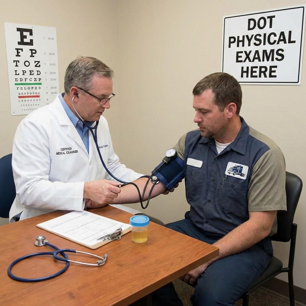 What Does a DOT Physical Consist Of?