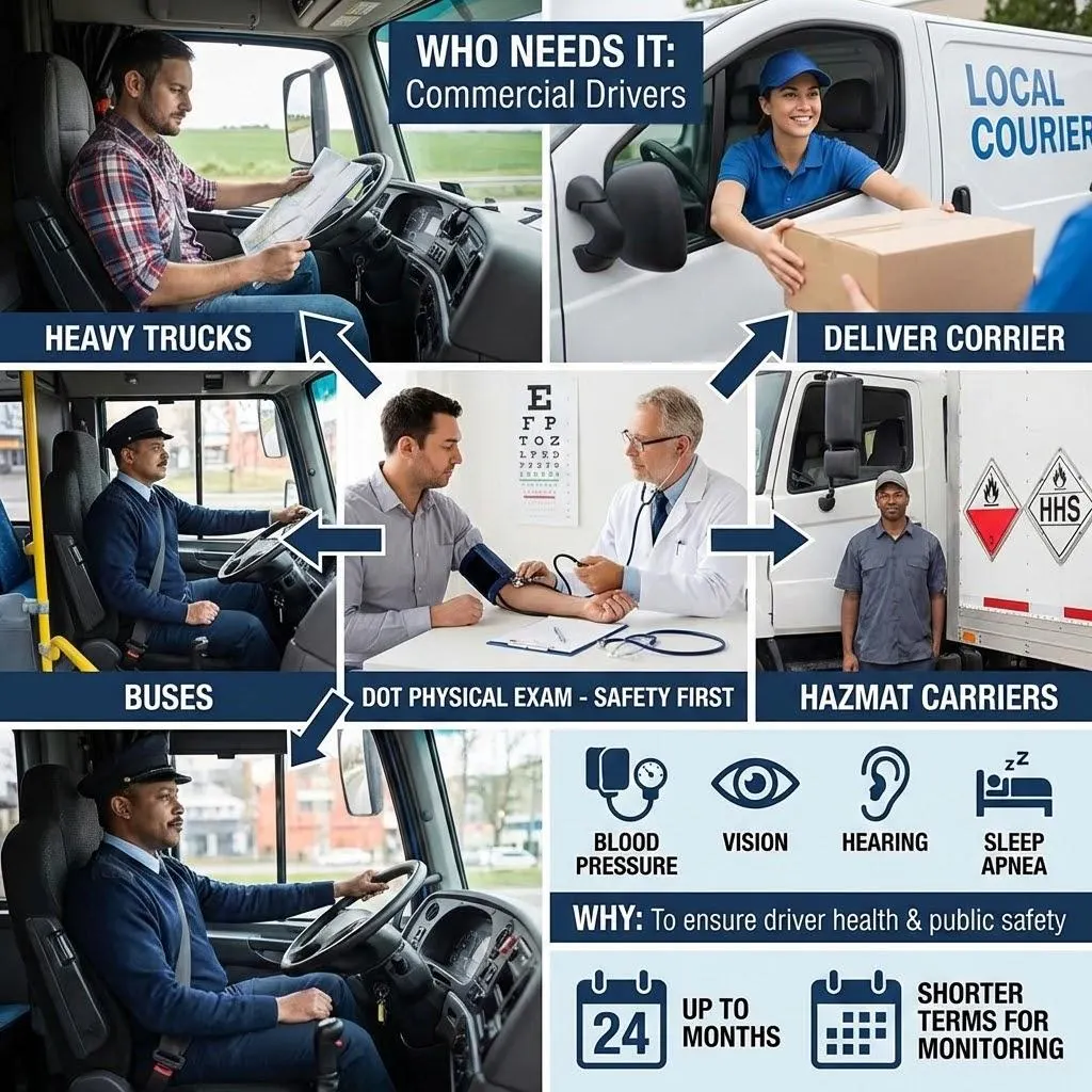 What Does a DOT Physical Consist Of?