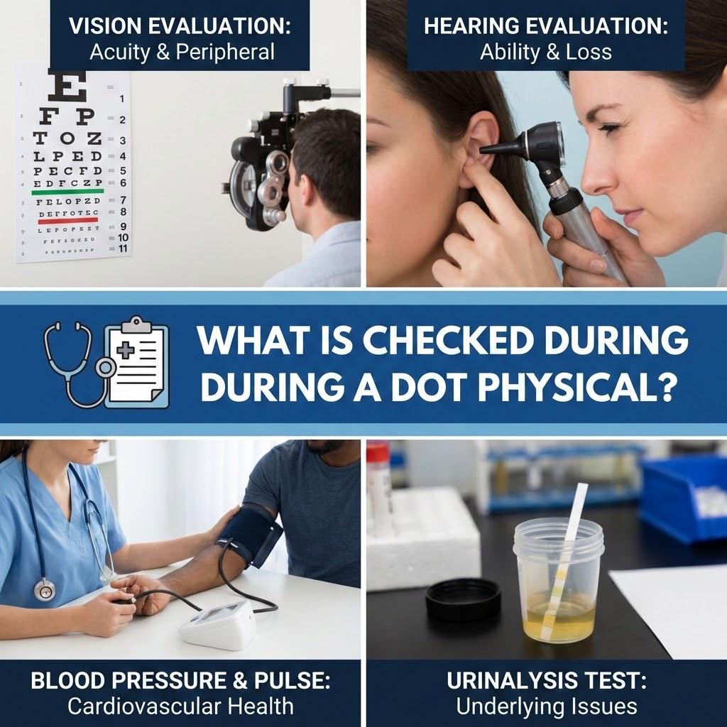 What Does a DOT Physical Consist Of?