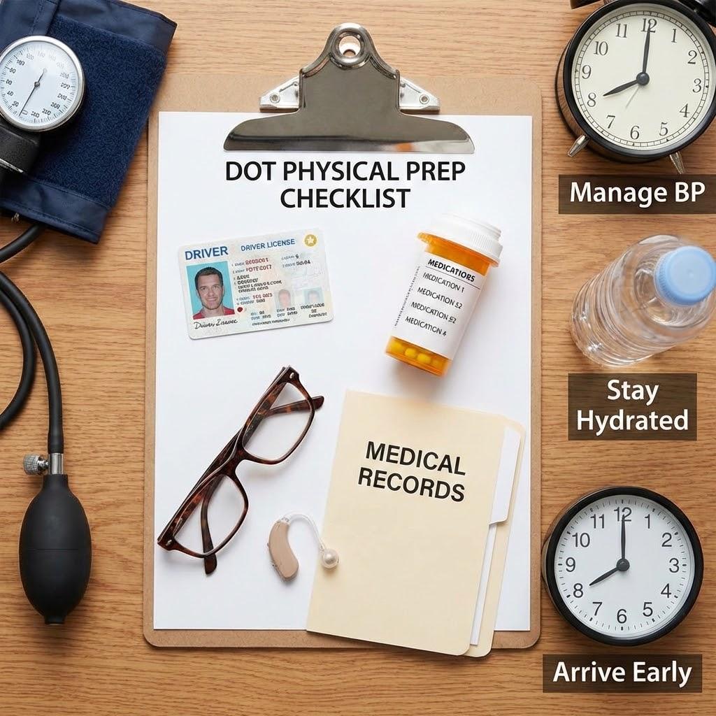 What Does a DOT Physical Consist Of?