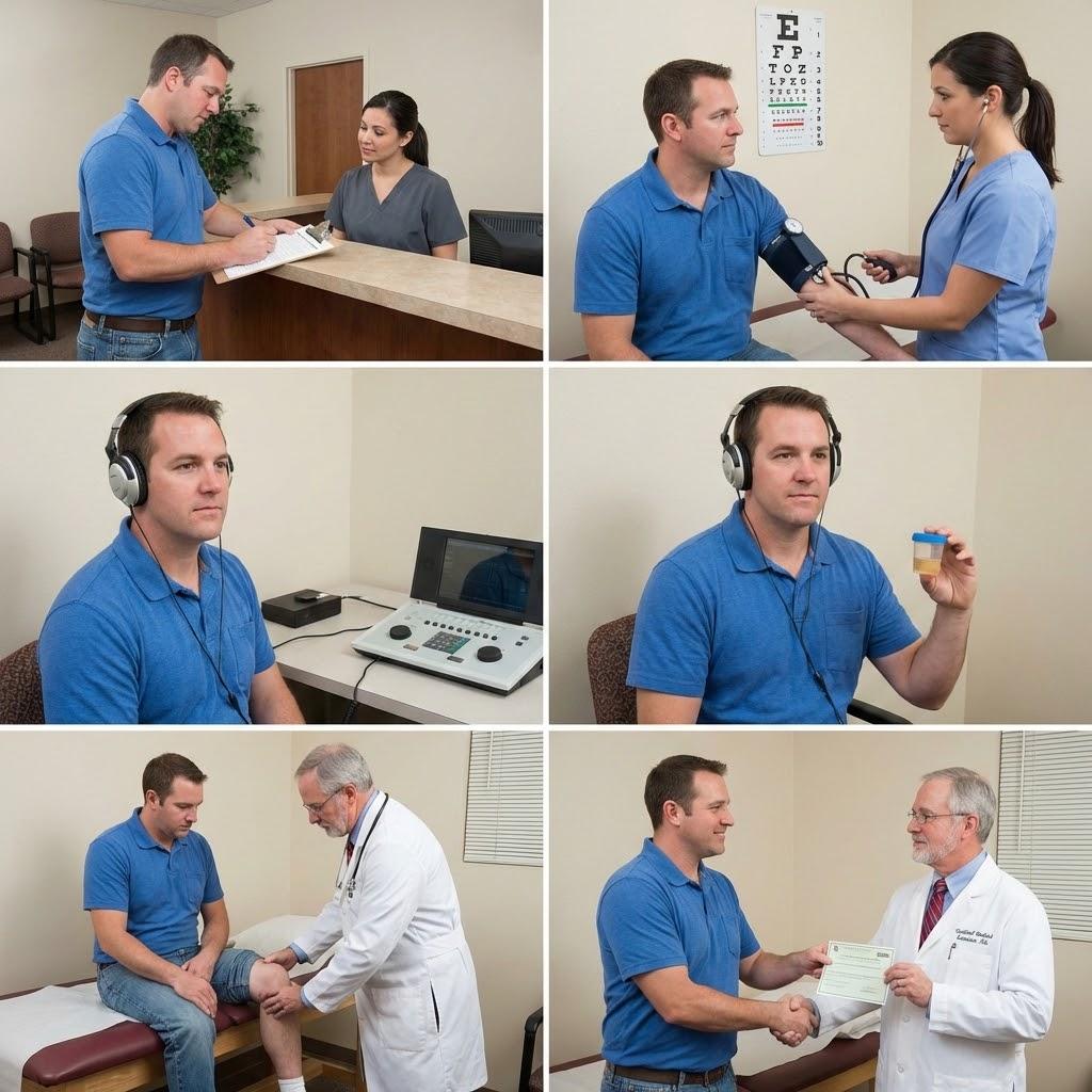 What Happens During the DOT Physical Exam: The Complete Guide for Drivers