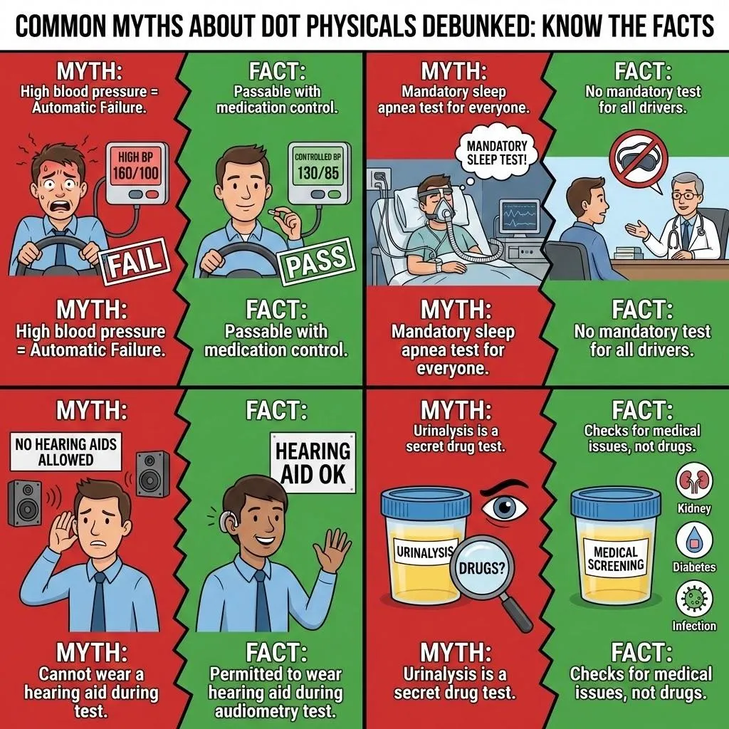 What Happens During the DOT Physical Exam: The Complete Guide for Drivers